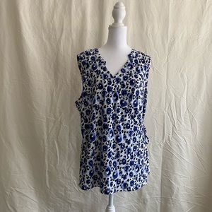 Faux wrap 41 Hawthorne XL floral blouse!